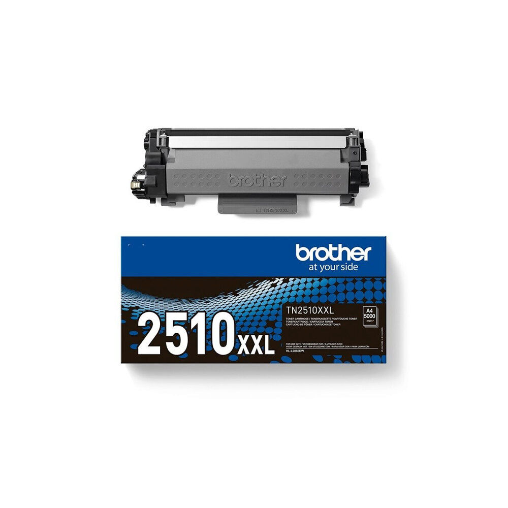 Brother Brother TN2510XXL - Ultra High Yield - svart - original - tonerkassett