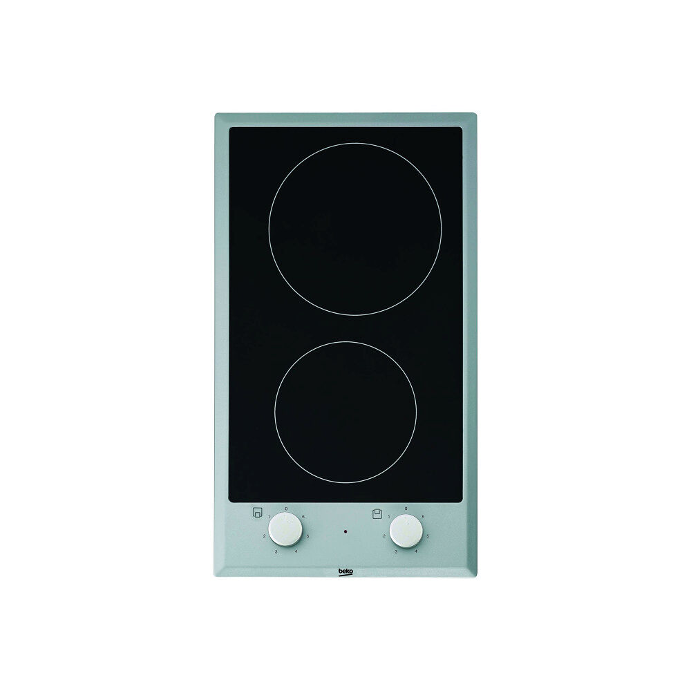 Beko Beko HDCC 32200 X keramisk häll - 30 cm - svart - keramik - med kanter i rostfritt stål