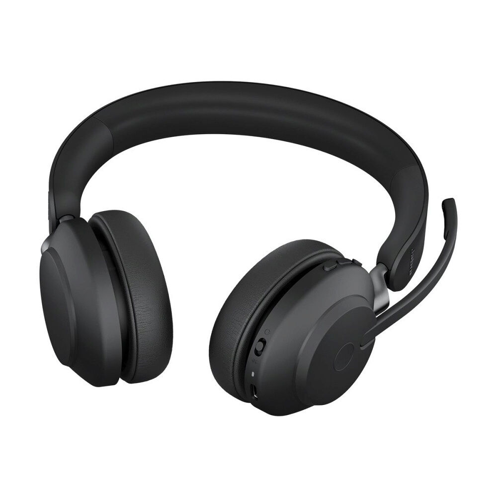 Jabra Jabra Evolve2 65 UC Stereo - headset - USB-C - med laddningsställ