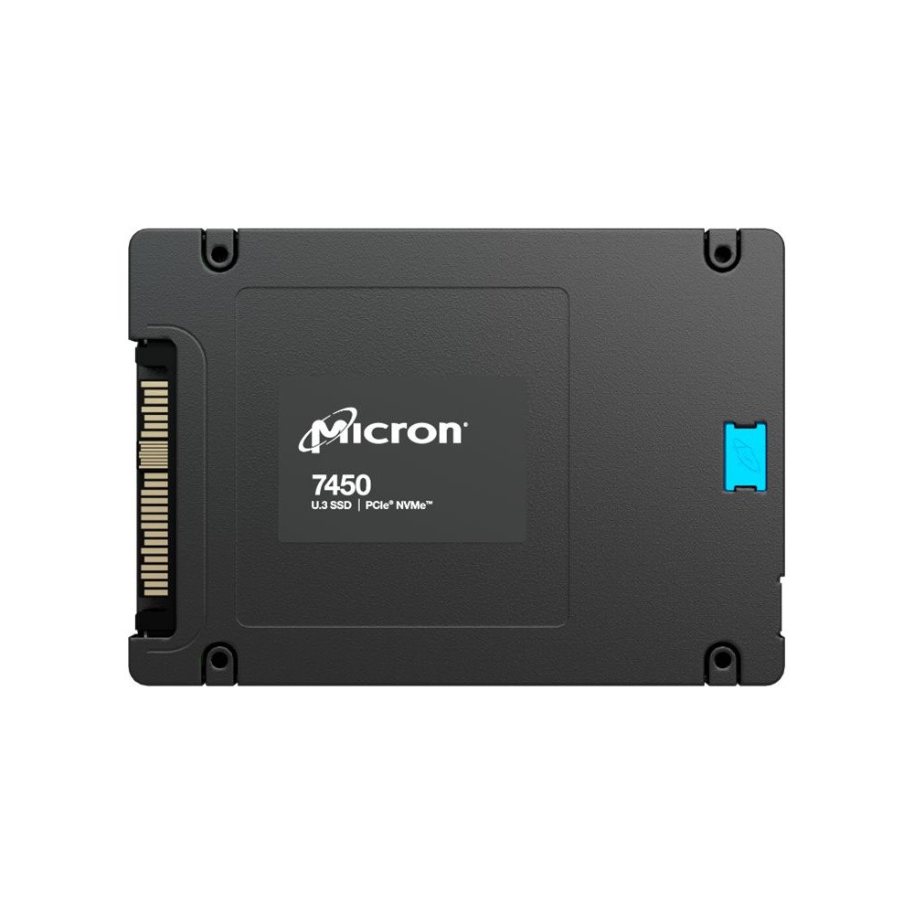 MICRON Micron 7450 MAX - SSD - Enterprise - 3200 GB - U.3 PCIe 4.0 (NVMe) - TAA-kompatibel