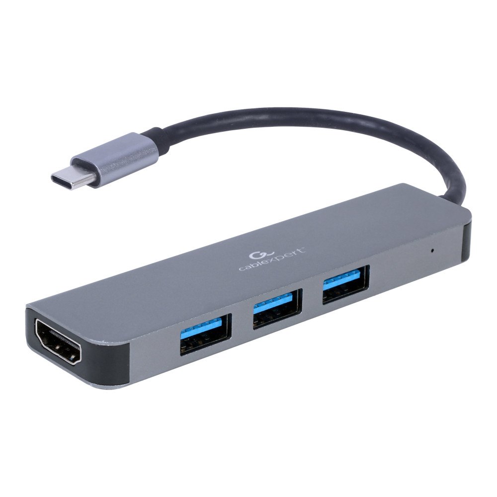 Gembird Cablexpert A-CM-COMBO2-01 - dockningsstation - USB-C 3.2 - HDMI