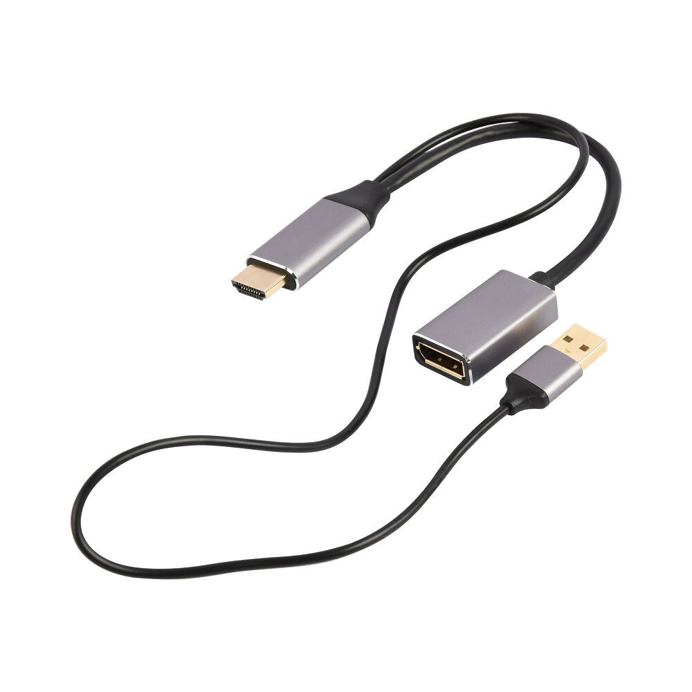 Gembird Cablexpert videokort - DisplayPort / HDMI - 10 cm