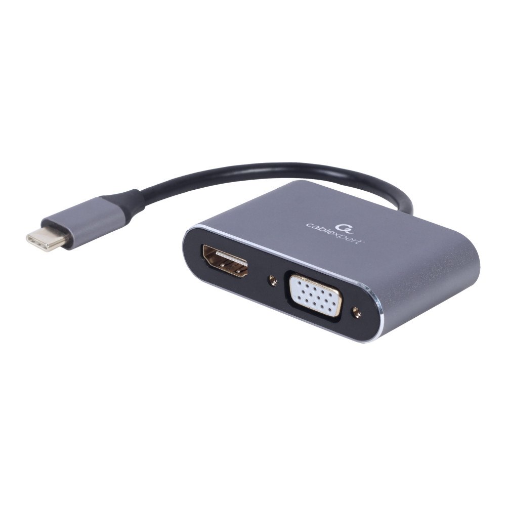 Gembird Cablexpert videokort - HDMI / VGA / USB - 15 cm
