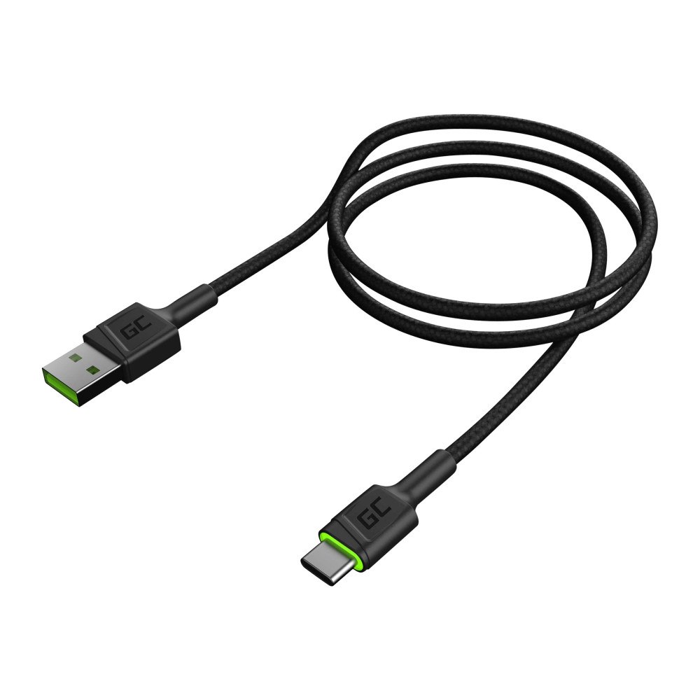 Green Cell Green Cell GC Ray - USB typ C-kabel - USB-C till USB - 1.2 m