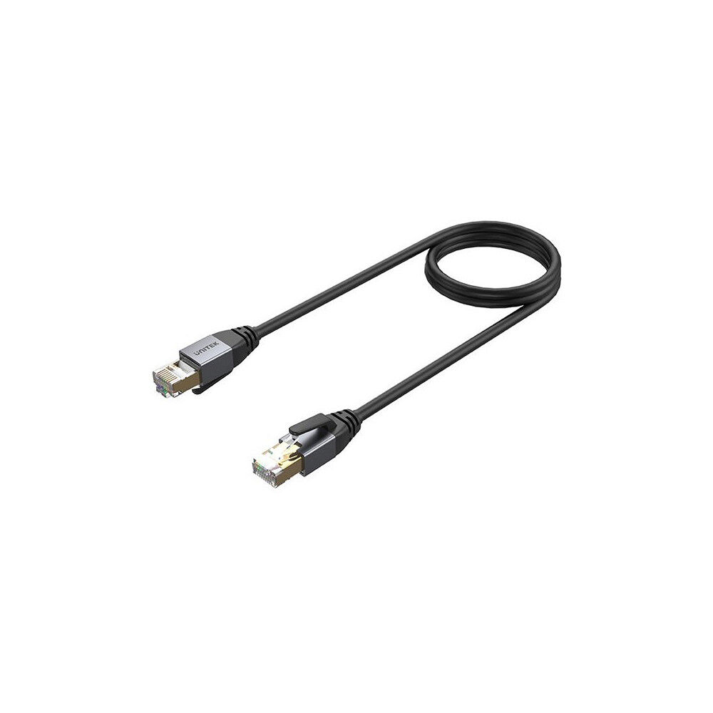 UNITEK Unitek nätverkskabel - 2 m - svart