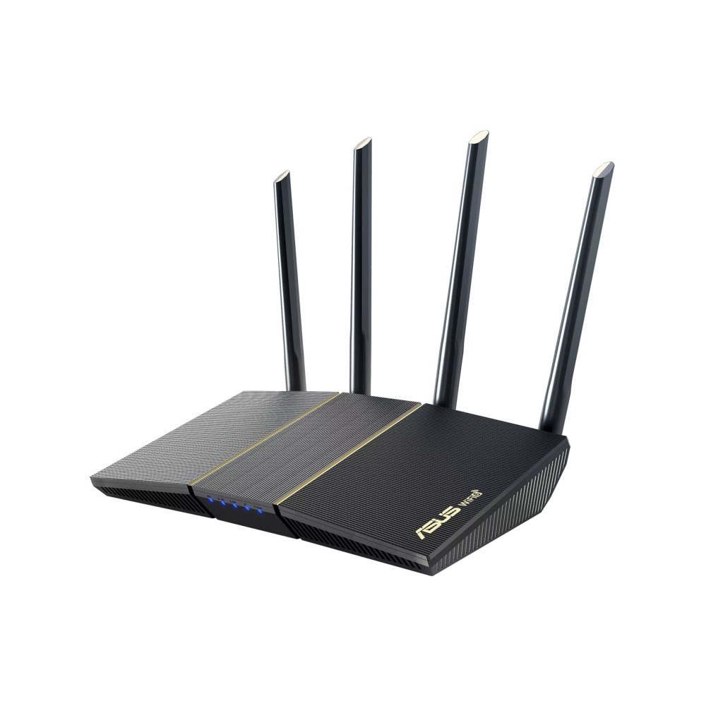 ASUS ASUS RT-AX57 - trådlös router - Wi-Fi 6 - skrivbordsmodell