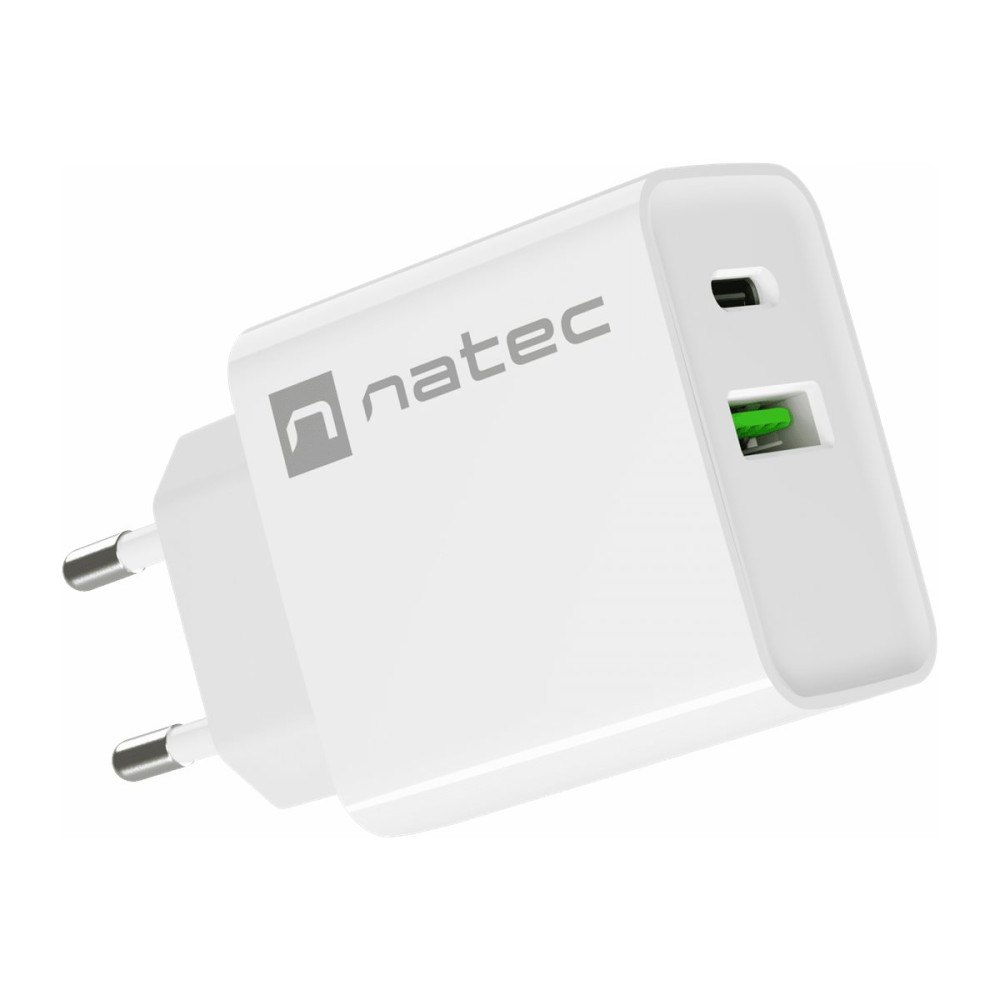 NATEC Natec Ribera strömadapter - USB, USB-C - 20 Watt