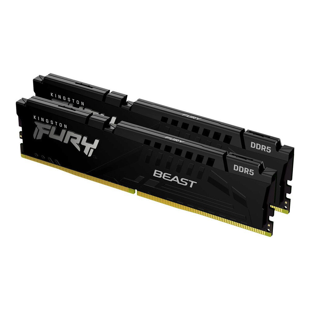 Kingston Kingston FURY Beast - DDR5 - sats - 16 GB: 2 x 8 GB - DIMM 288-pin / PC5-48000 - ej buffrad