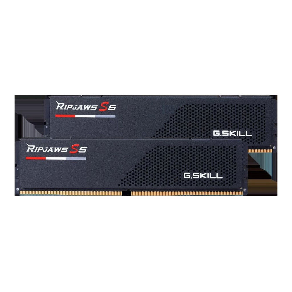 G.Skill G.Skill Ripjaws S5 - DDR5 - sats - 32 GB: 2 x 16 GB - DIMM 288-pin / PC5-25600 - ej buffrad