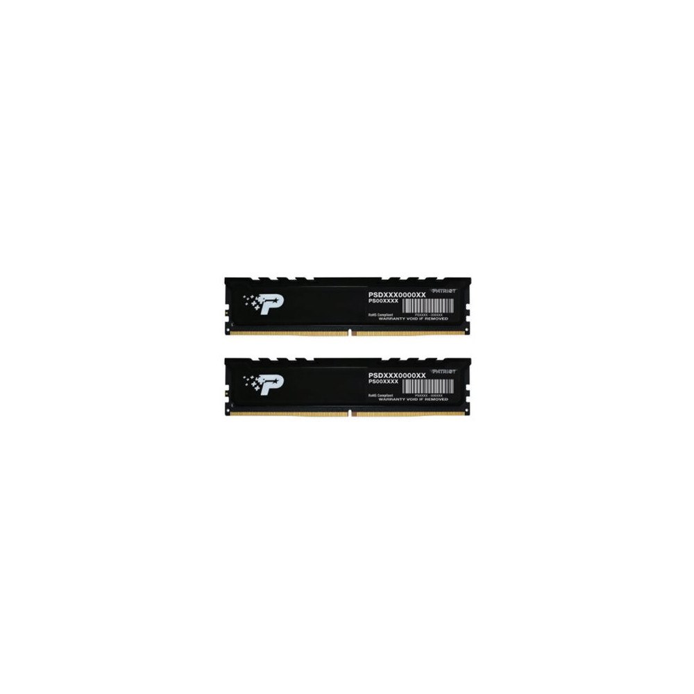 Patriot Memory Patriot Signature Premium - DDR5 - sats - 32 GB: 2 x 16 GB - DIMM 288-pin / PC5-44800 - ej buffrad