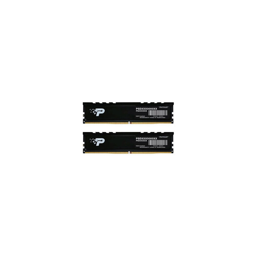 Patriot Memory Patriot Signature Premium - DDR5 - sats - 32 GB: 2 x 16 GB - DIMM 288-pin / PC5-44800 - ej buffrad