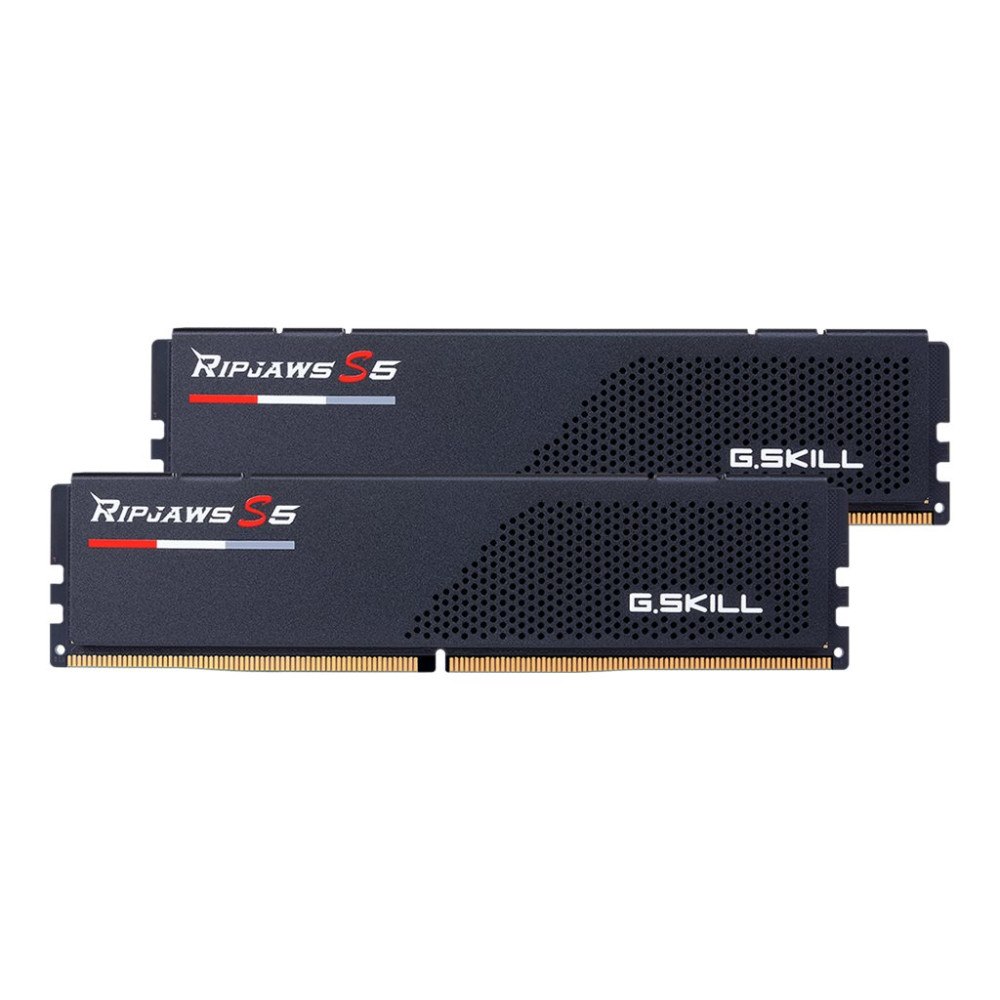 G.Skill G.Skill Ripjaws S5 - DDR5 - sats - 64 GB: 2 x 32 GB - DIMM 288-pin - 6800 MHz / PC5-54400 - ej buffrad