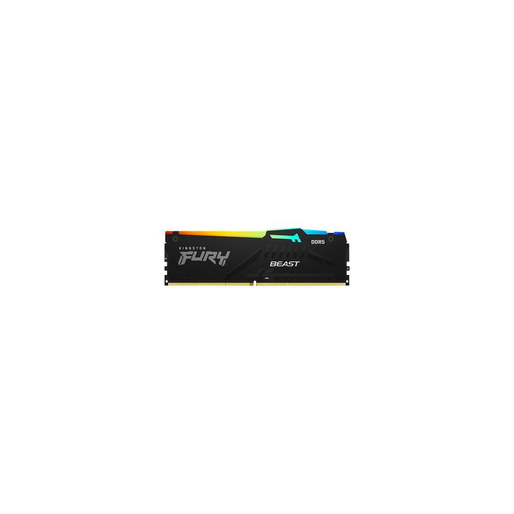 Kingston Kingston FURY Beast RGB - DDR5 - sats - 32 GB: 2 x 16 GB - DIMM 288-pin / PC5-44800 - ej buffrad