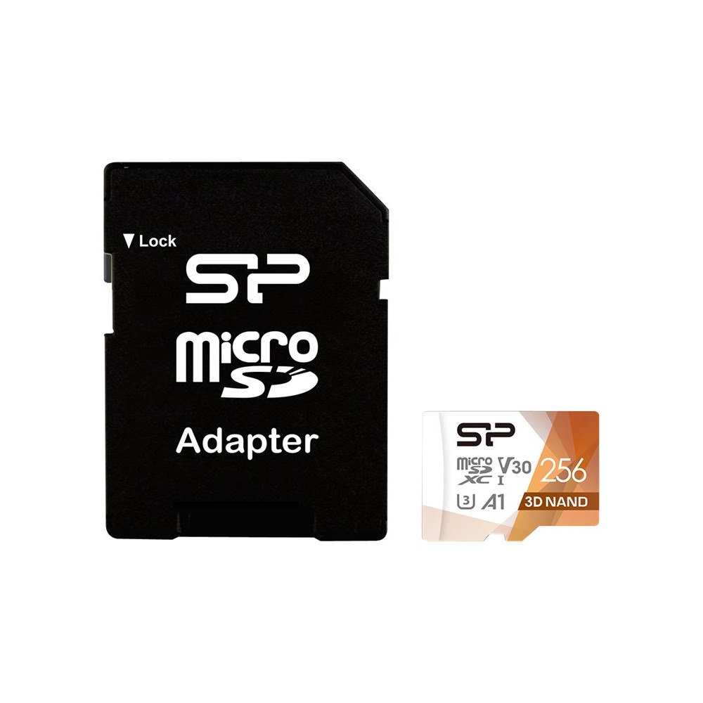 Silicon Power SILICON POWER Superior Pro - flash-minneskort - 256 GB - mikroSDXC UHS-I