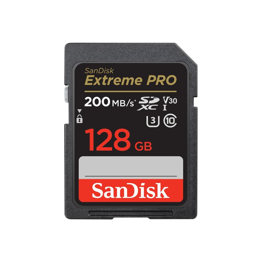 SANDISK SanDisk Extreme Pro - flash-minneskort - 128 GB - SDXC UHS-I