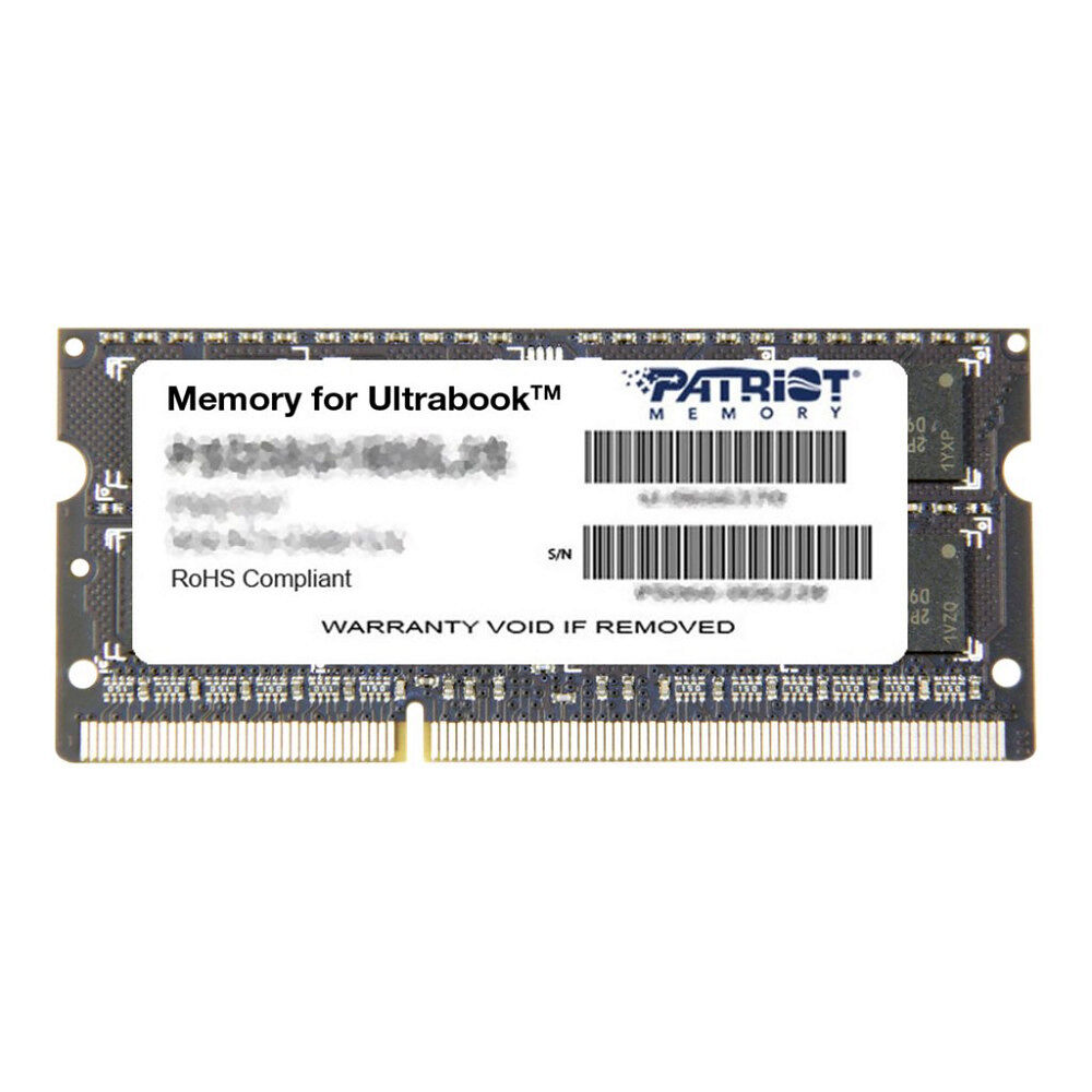 Patriot Memory Patriot Memory for Ultrabook - DDR3L - modul - 8 GB - SO DIMM 204-pin / PC3-12800 - ej buffrad