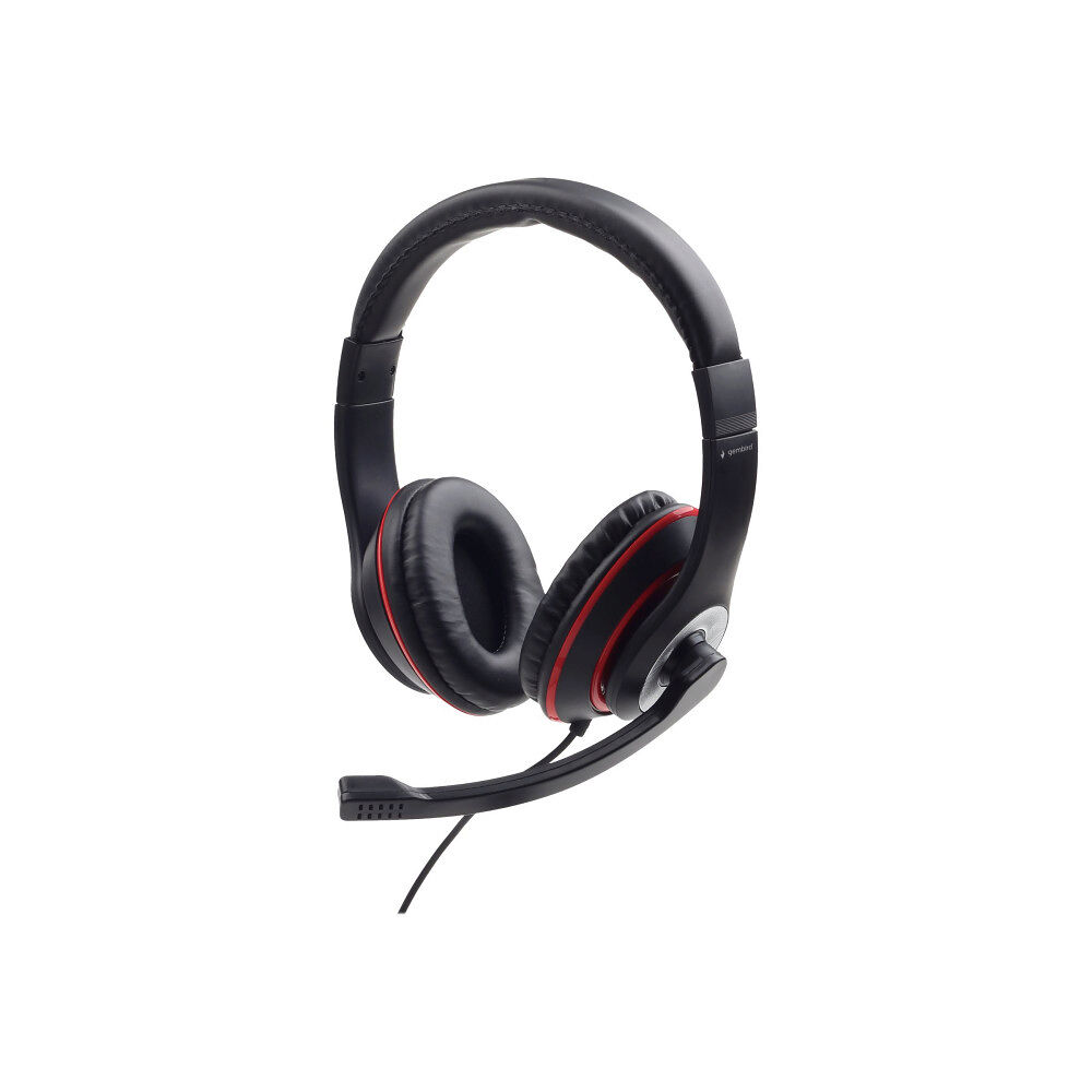 Gembird Gembird MHS-03-BKRD - headset - 3,5 mm kontakt