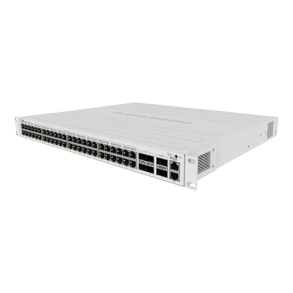 MikroTik MikroTik CRS354-48P-4S+2Q+RM - switch - 48 portar - rackmonterbar