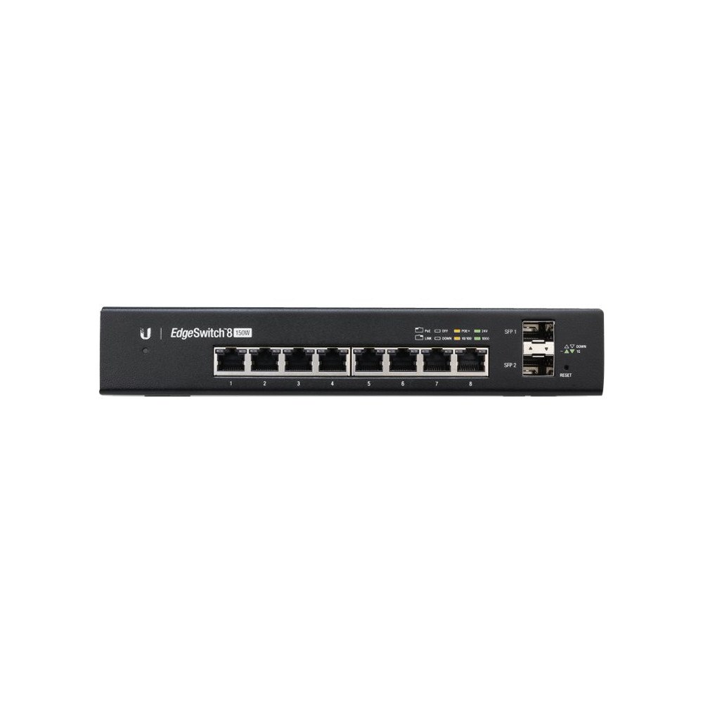 Ubiquiti Ubiquiti EdgeSwitch 8 - switch - 8 portar - Administrerad - rackmonterbar