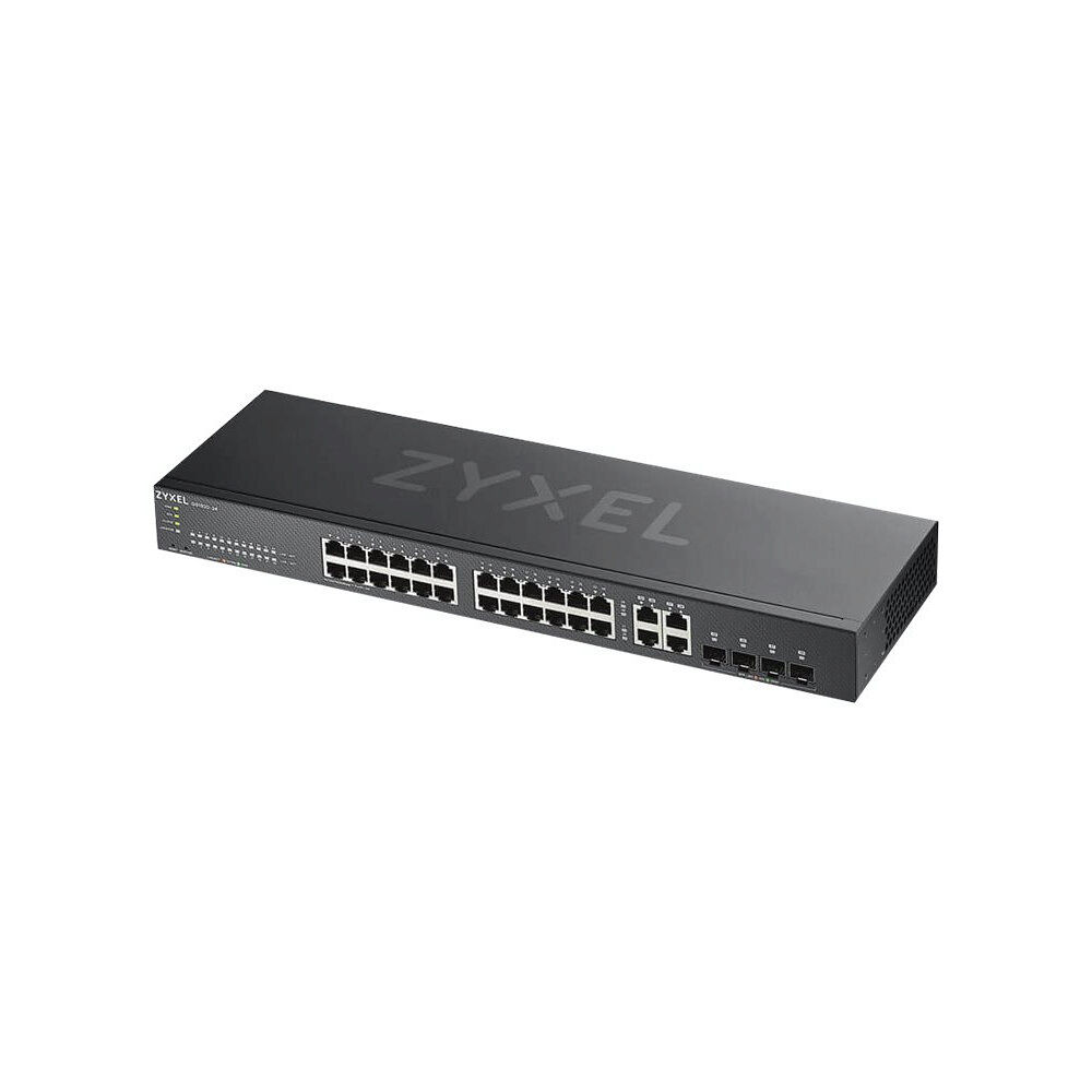 ZyXEL Zyxel GS1920-24v2 - switch - 24 portar - smart - rackmonterbar