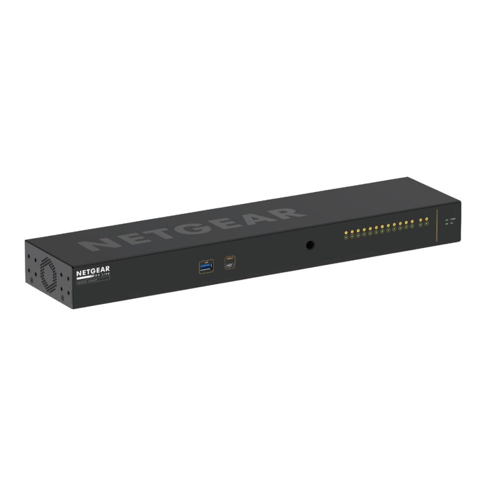 Netgear NETGEAR AV Line M4250-12M2XF - switch - 14 portar - Administrerad - rackmonterbar
