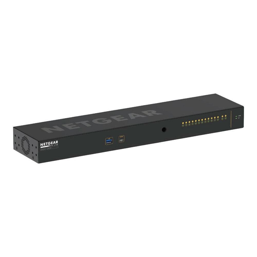 Netgear NETGEAR AV Line M4250-12M2XF - switch - 14 portar - Administrerad - rackmonterbar