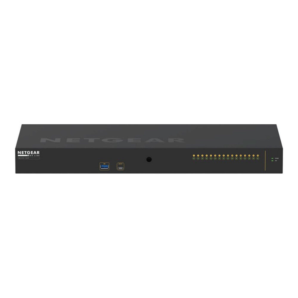 Netgear NETGEAR AV Line M4250-16XF - switch - 16 portar - Administrerad - rackmonterbar
