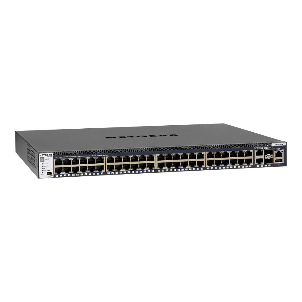 Netgear NETGEAR M4300-52G - switch - 52 portar - Administrerad - rackmonterbar