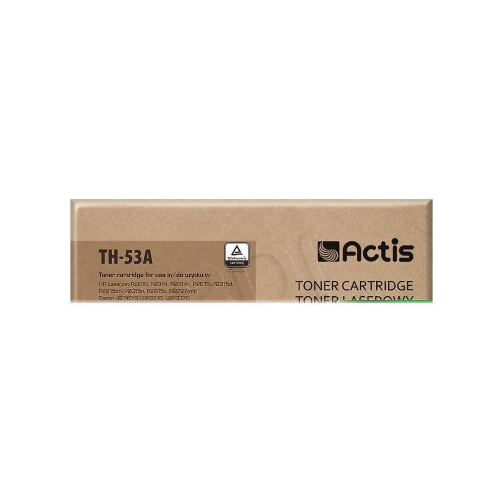 ACTIS Actis standard TH-53A - svart - kompatibel - tonerkassett (alternativ för: Canon CRG-715, HP 53A, HP Q7553A)