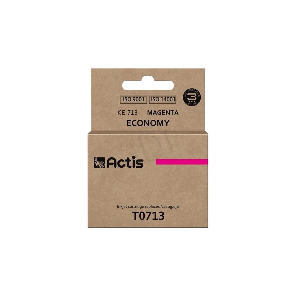 ACTIS Actis KE-713 - magenta - kompatibel - bläckpatron (alternativ för: Epson C13T07134011, Epson T0713, Epson T0893)
