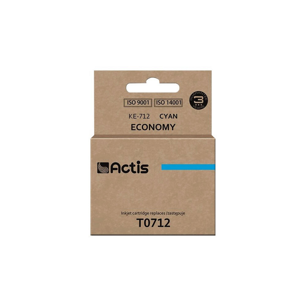 ACTIS Actis standard KE-712 - cyan - kompatibel - bläckpatron (alternativ för: Epson T0712, Epson T0892)