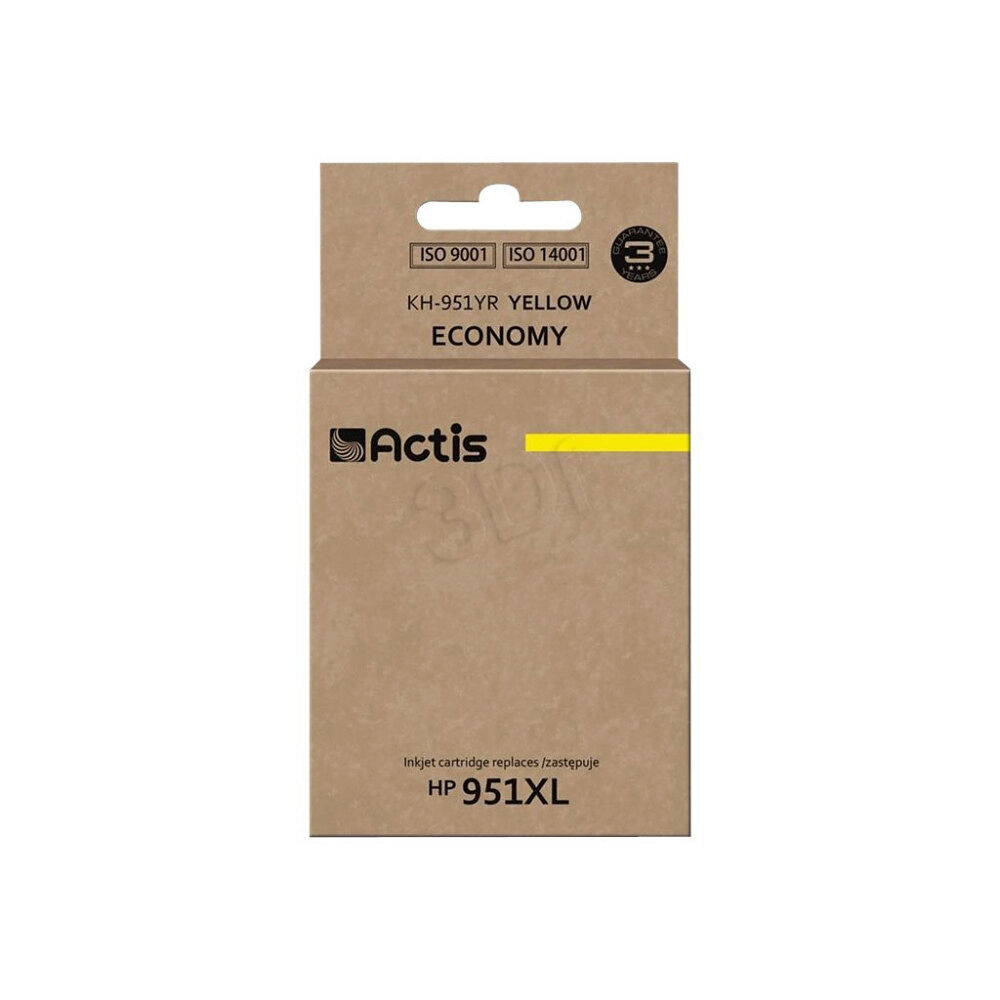 ACTIS Actis standard KH-951YR - Ekonomi - gul - kompatibel - rekonditionerad - bläckpatron (alternativ för: HP 951XL Y, HP CN0...