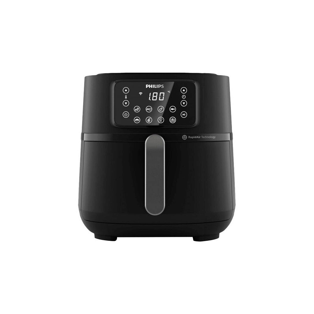 Philips Philips Series 5000 Connected HD9285 XXL - varmluftsfritös - mörkt silver/svart