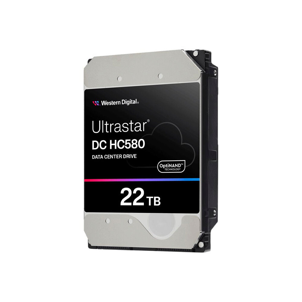 Western Digital WD Ultrastar DC HC580 WUH722422ALE6L4 - hårddisk - 22 TB - SATA 6Gb/s
