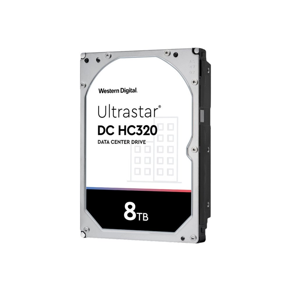 Western Digital WD Ultrastar DC HC320 HUS728T8TL5204 - hårddisk - 8 TB - SAS 12Gb/s