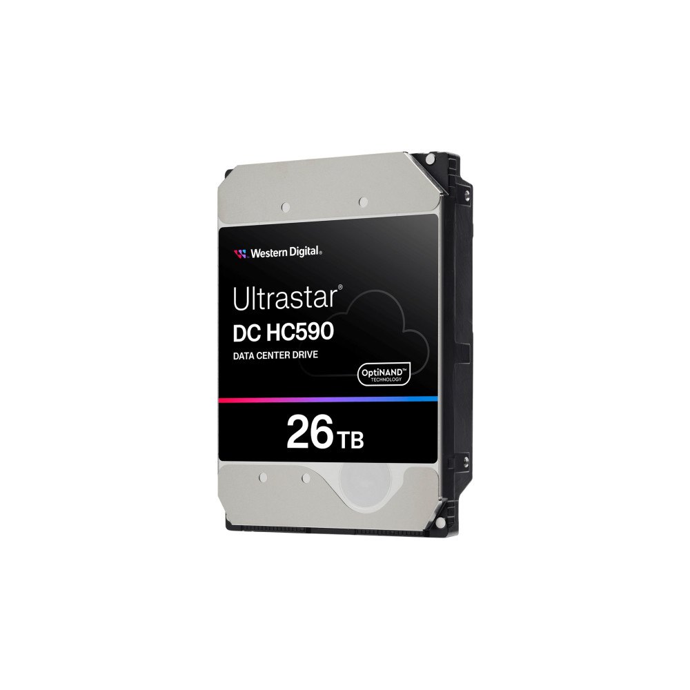 Western Digital WD Ultrastar DC HC590 0F65672 - hårddisk - datacenter - 26 TB - SATA 6Gb/s