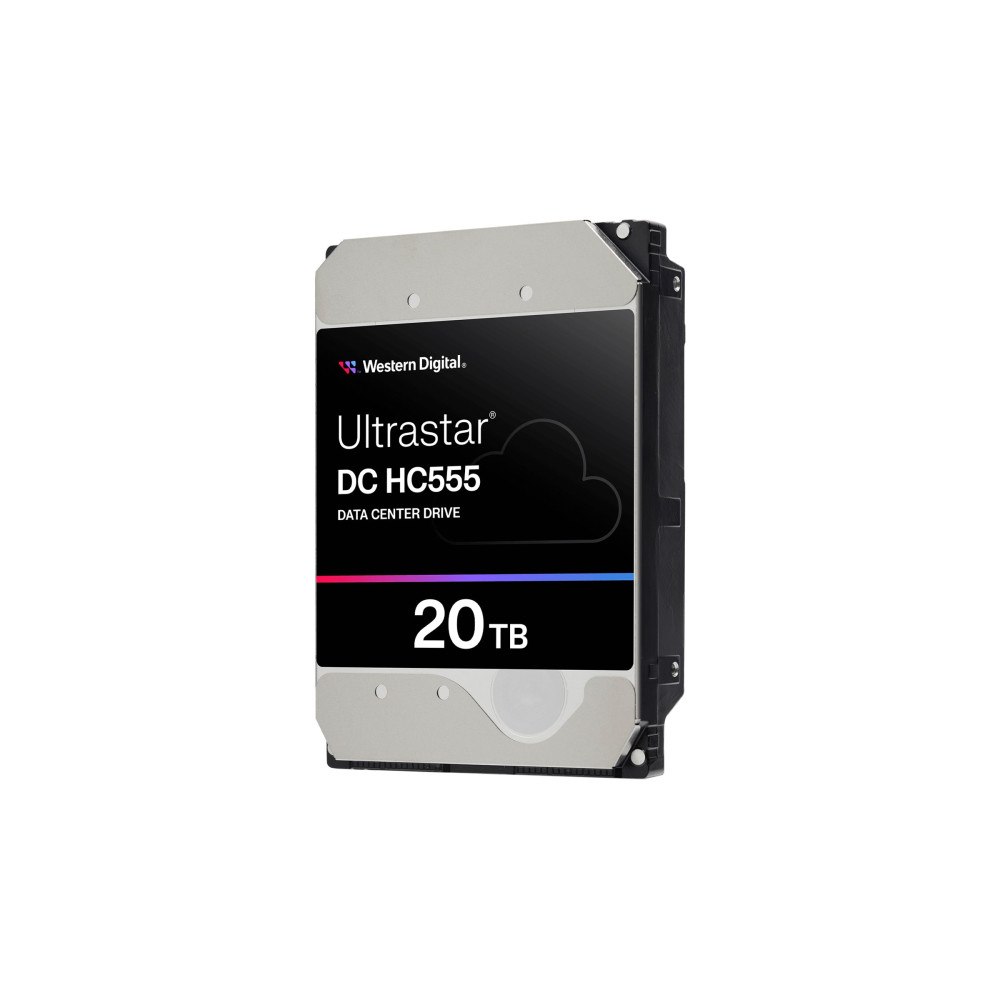 Western Digital WD Ultrastar DC HC555 - hårddisk - datacenter - 20 TB - SATA 6Gb/s