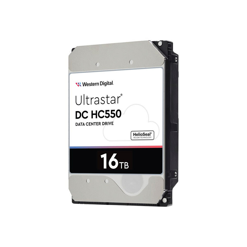 Western Digital WD Ultrastar DC HC550 WUH721816ALE6L4 - hårddisk - 16 TB - SATA 6Gb/s