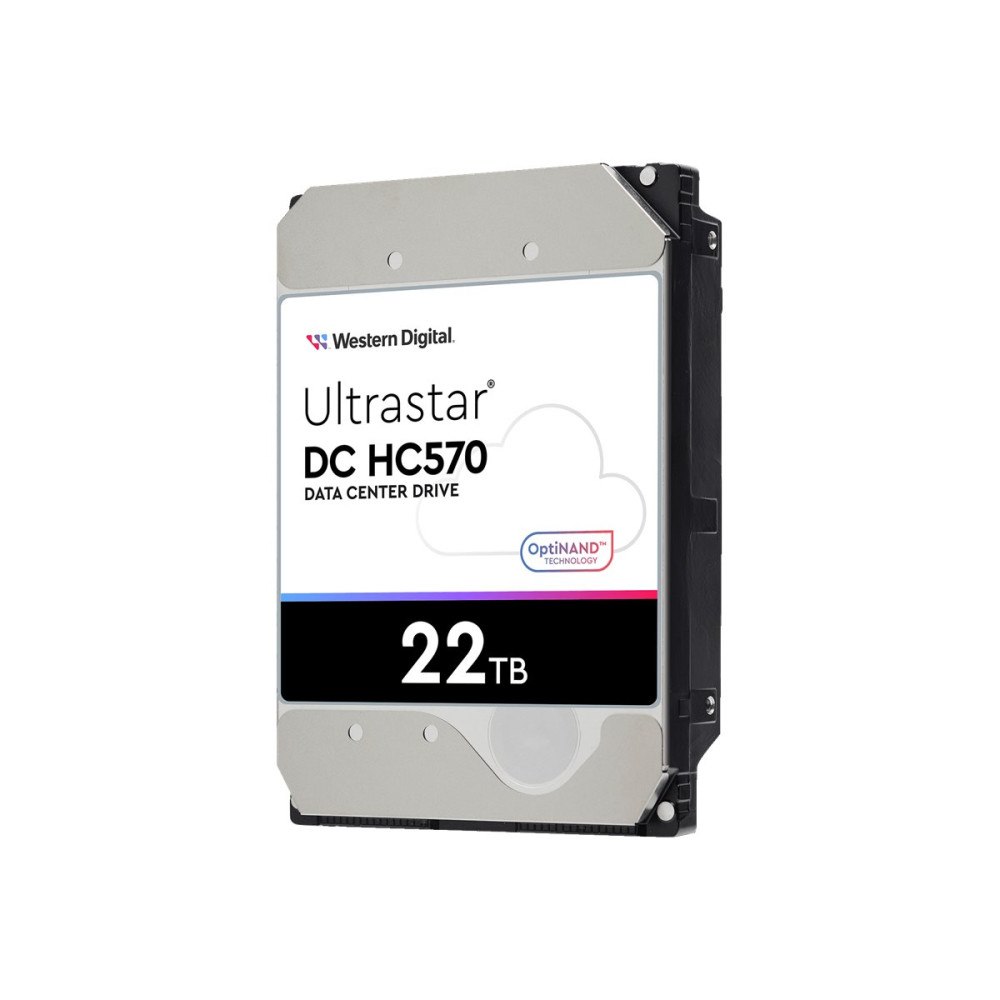 Western Digital WD Ultrastar DC HC570 - hårddisk - 22 TB - SAS 12Gb/s