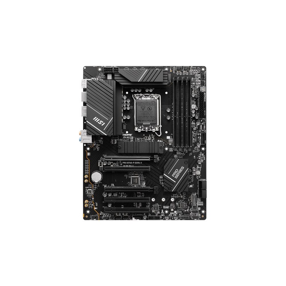 MSI MSI PRO B760-P DDR4 II - moderkort - ATX - LGA1700-uttag - B760