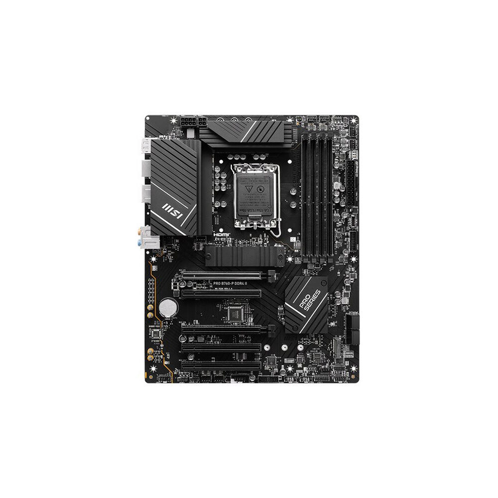 MSI MSI PRO B760-P DDR4 II - moderkort - ATX - LGA1700-uttag - B760