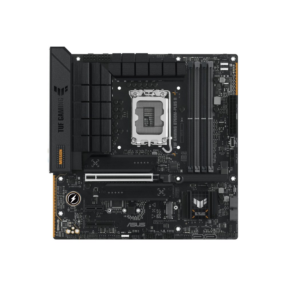 ASUS ASUS TUF GAMING B760M-PLUS II - moderkort - micro ATX - LGA1700-uttag - B760