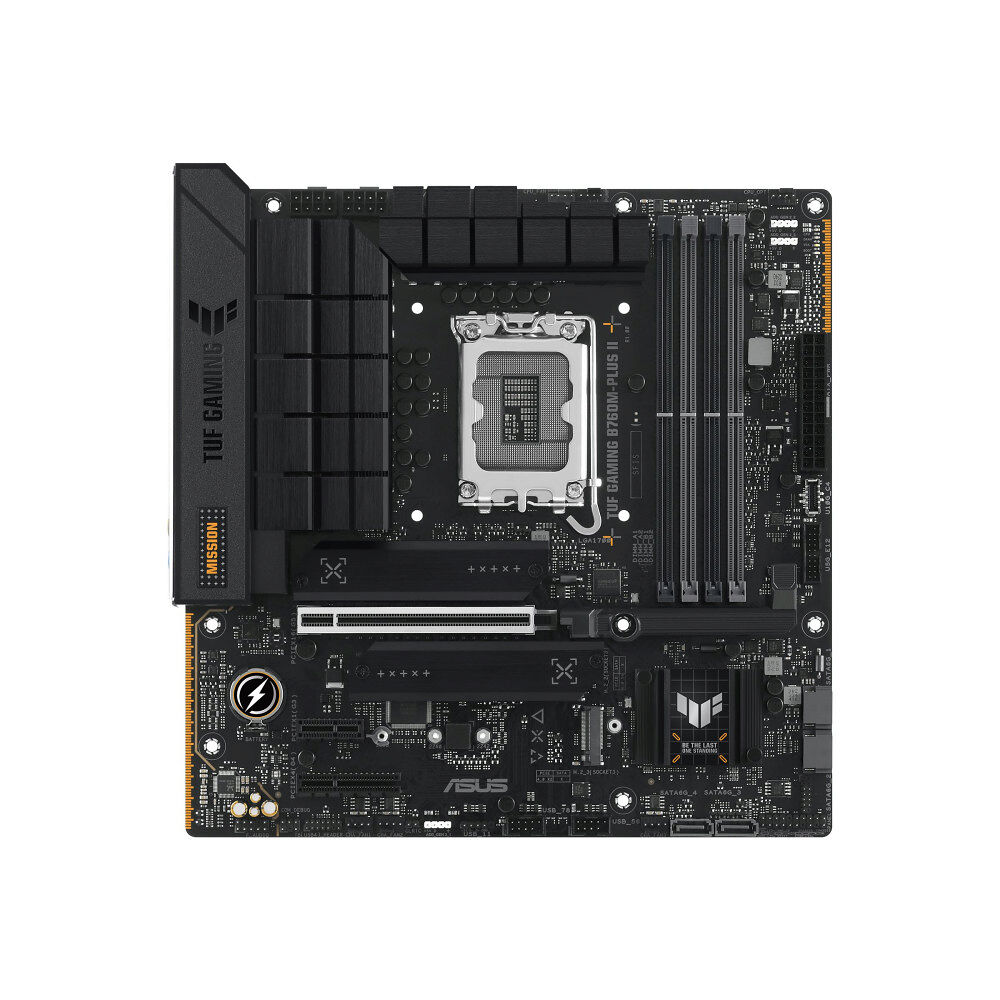 ASUS ASUS TUF GAMING B760M-PLUS II - moderkort - micro ATX - LGA1700-uttag - B760
