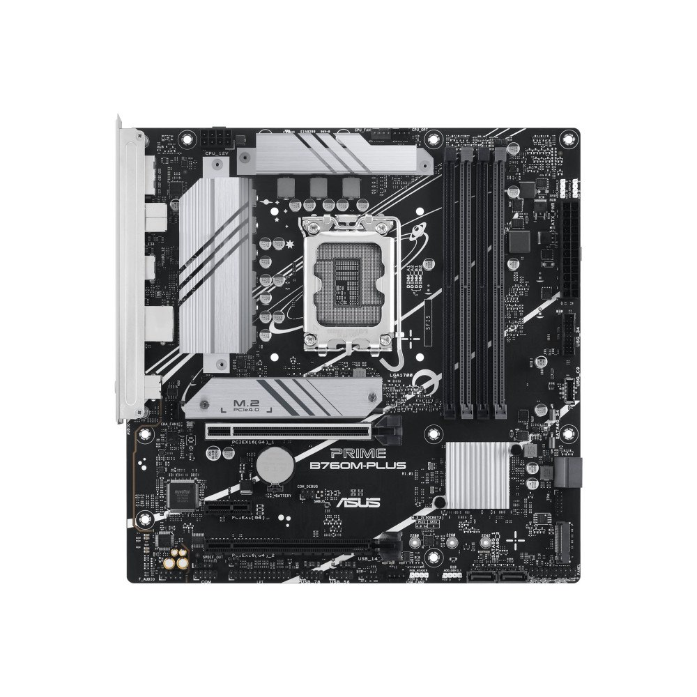 ASUS ASUS PRIME B760M-PLUS - moderkort - micro ATX - LGA1700-uttag - B760