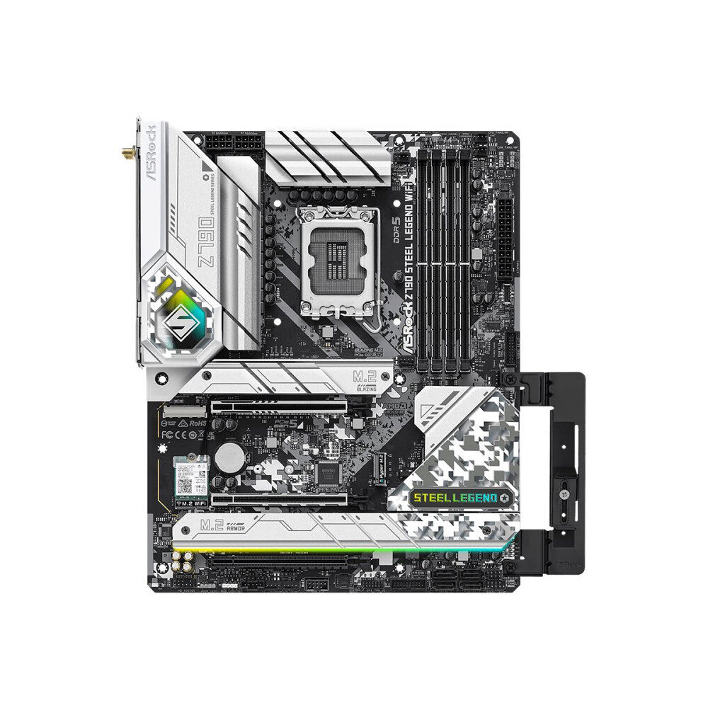 ASRock ASRock Z790 Steel Legend WiFi - moderkort - ATX - LGA1700-uttag - Z790