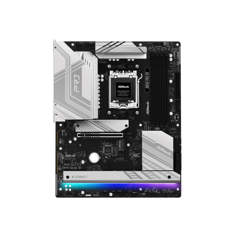 ASRock ASRock B850 Pro RS - moderkort - ATX - Socket AM5 - AMD B850