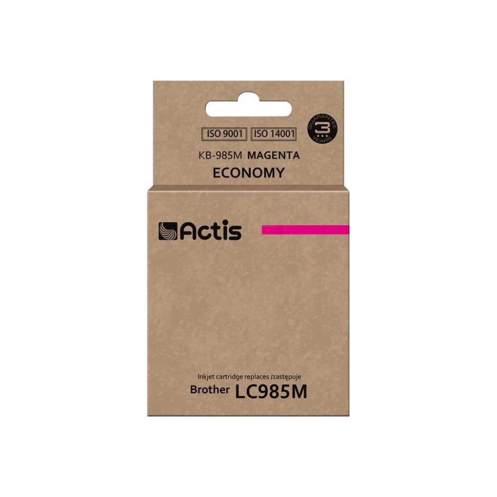 ACTIS Actis standard KB-985M - magenta - kompatibel - bläckpatron (alternativ för: Brother LC985M)
