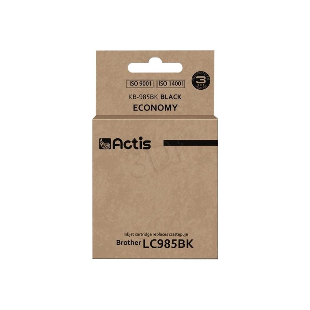 ACTIS Actis KB-985BK - kompatibel - bläckpatron (alternativ för: Brother LC985BK)
