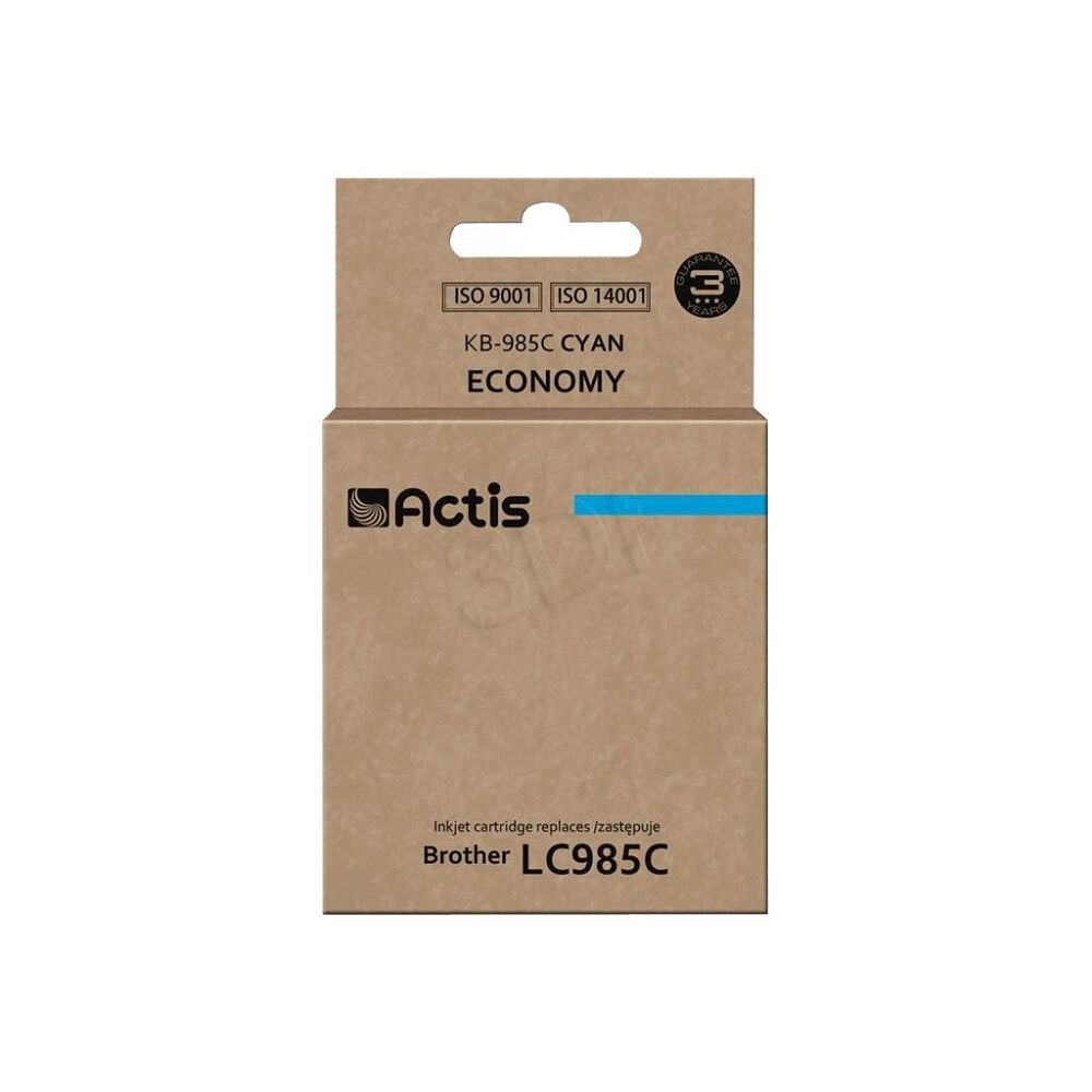 ACTIS Actis standard KB-985C - cyan - kompatibel - bläckpatron (alternativ för: Brother LC985C)