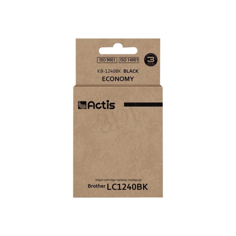 ACTIS Actis standard KB-1240BK - kompatibel - bläckpatron (alternativ för: Brother LC1220BK, Brother LC1240BK)